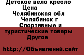 Детское вело кресло › Цена ­ 2 500 - Челябинская обл., Челябинск г. Спортивные и туристические товары » Другое   